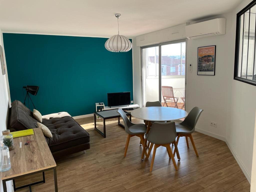 T2 55M2 Perpignan Proche Centre Ville Et Gare Avec Parking Dış mekan fotoğraf